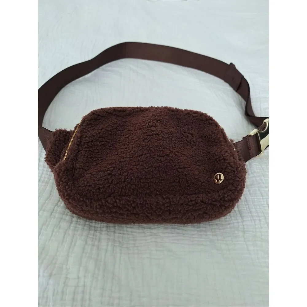 Lululemon Brown Teddy Fanny Pack